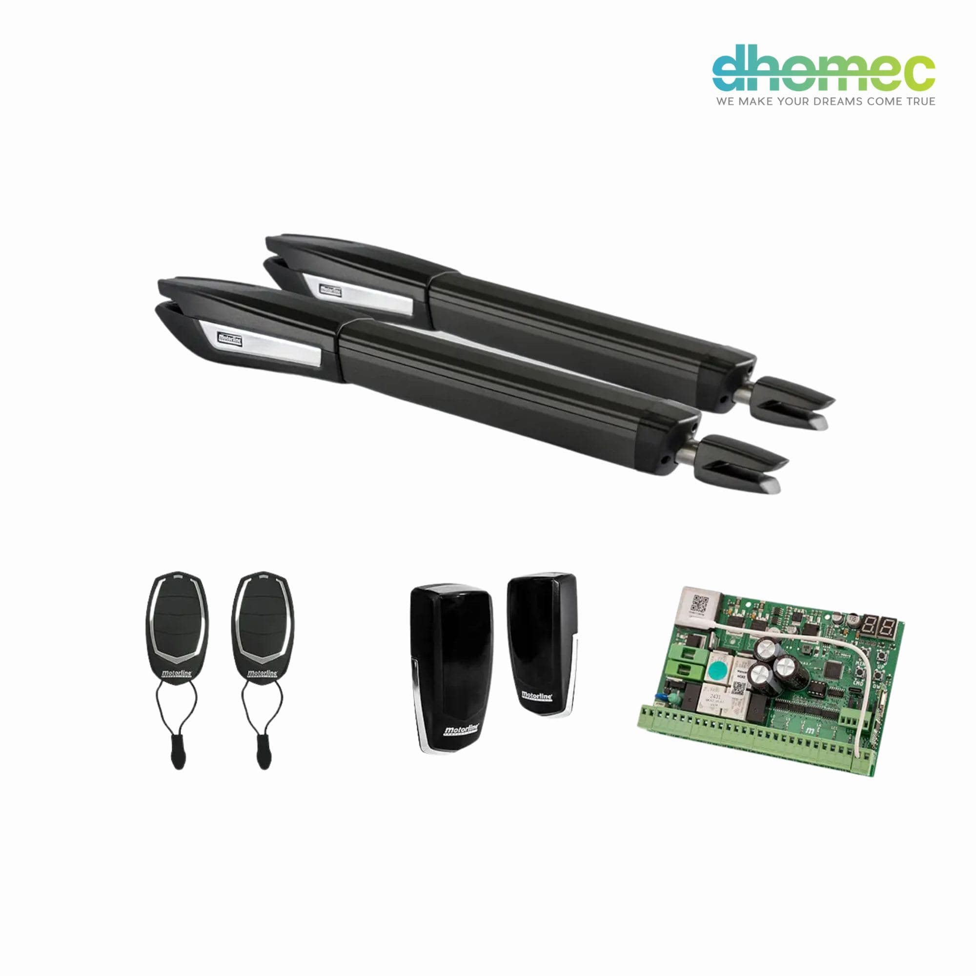 Motorline JAG400-24V Swing Gate Automation Kit
