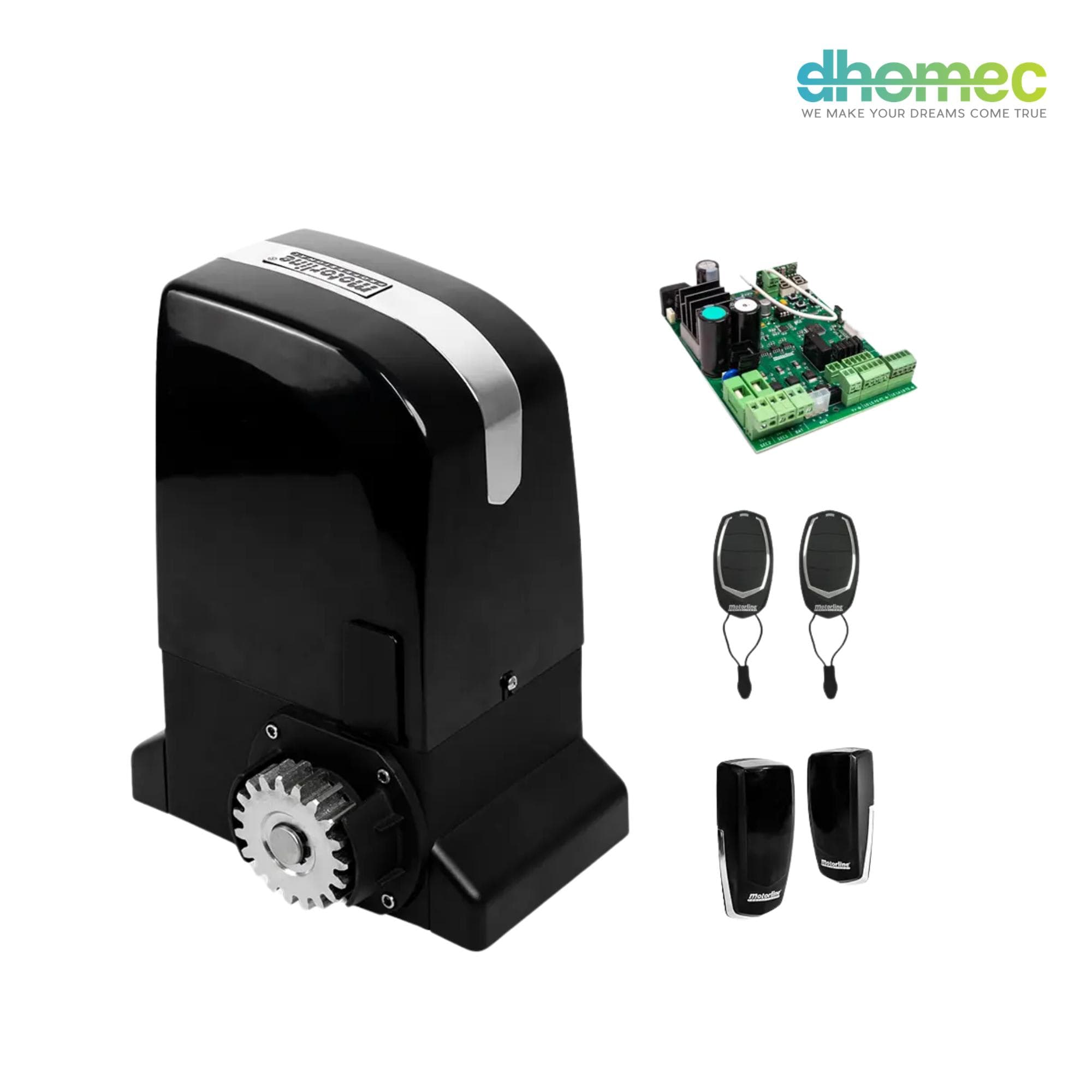 Motorline KIT GALO1200 Brushless Sliding Gate Automation System - Image 1