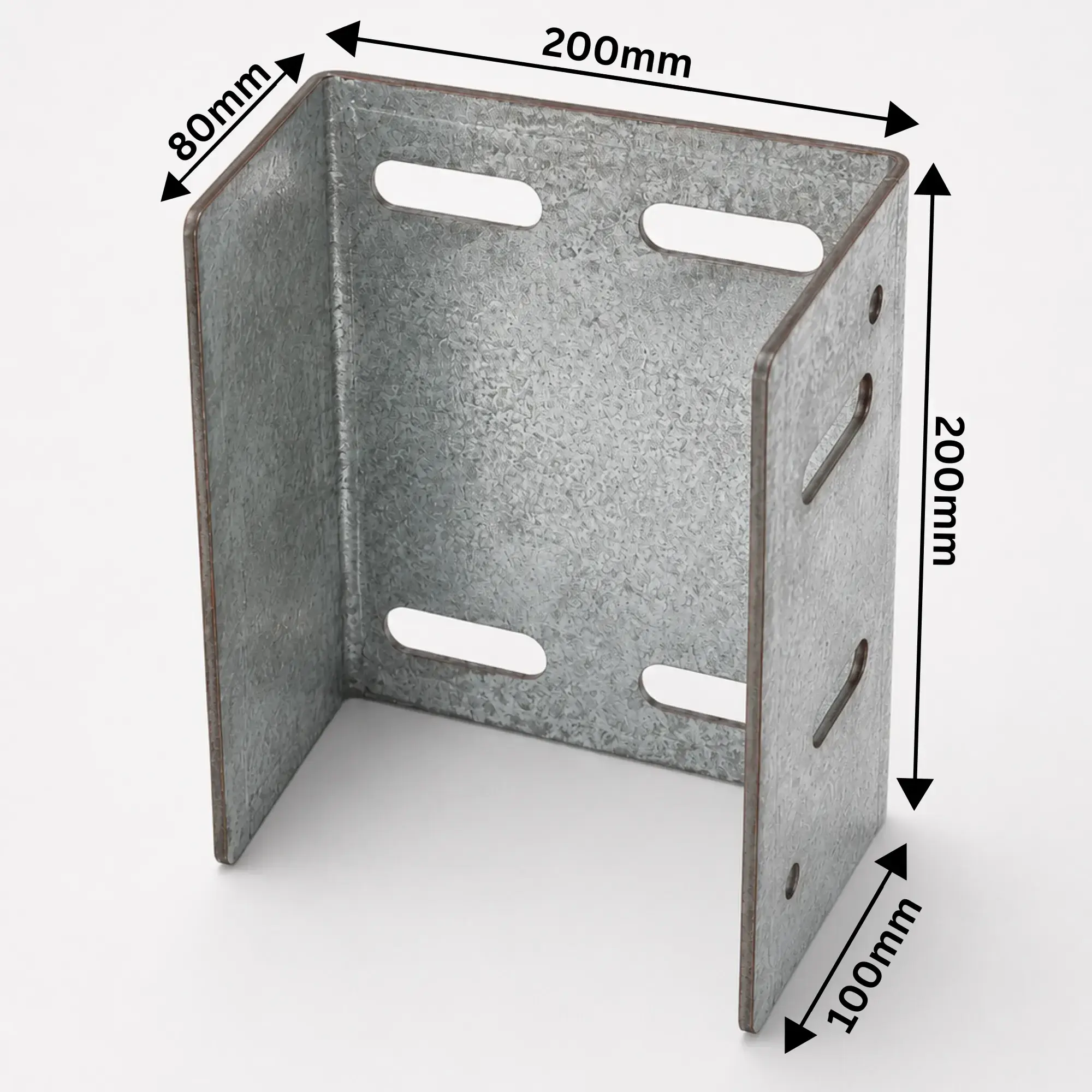 Heavy Duty Adjustable Steel Mounting Bracket Plate