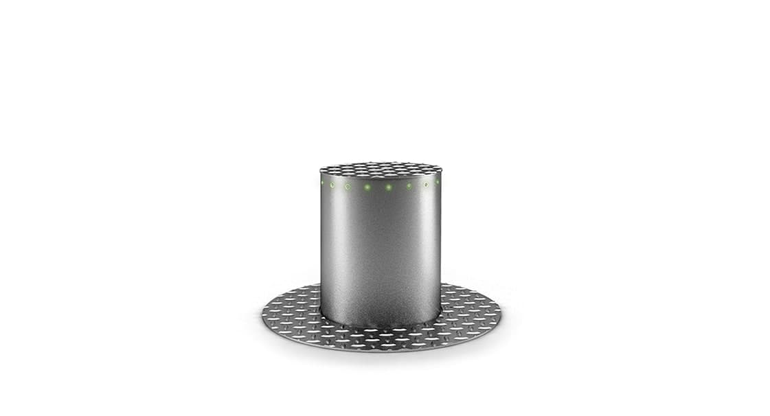 Motorline MPIE10/400 Electromechanical Stainless Steel Bollard - Image 4