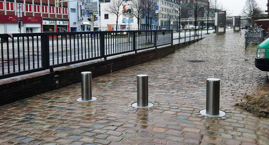Motorline MPIE10/600 Electromechanical Stainless Steel Bollard